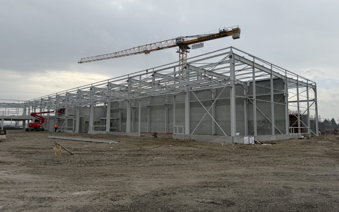 Chantier en cour SCHAECHTELIN & CIE à Muntzenheim (68)